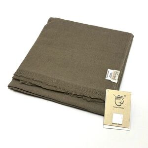 Elephant grey cashmere 2 ply Scarf